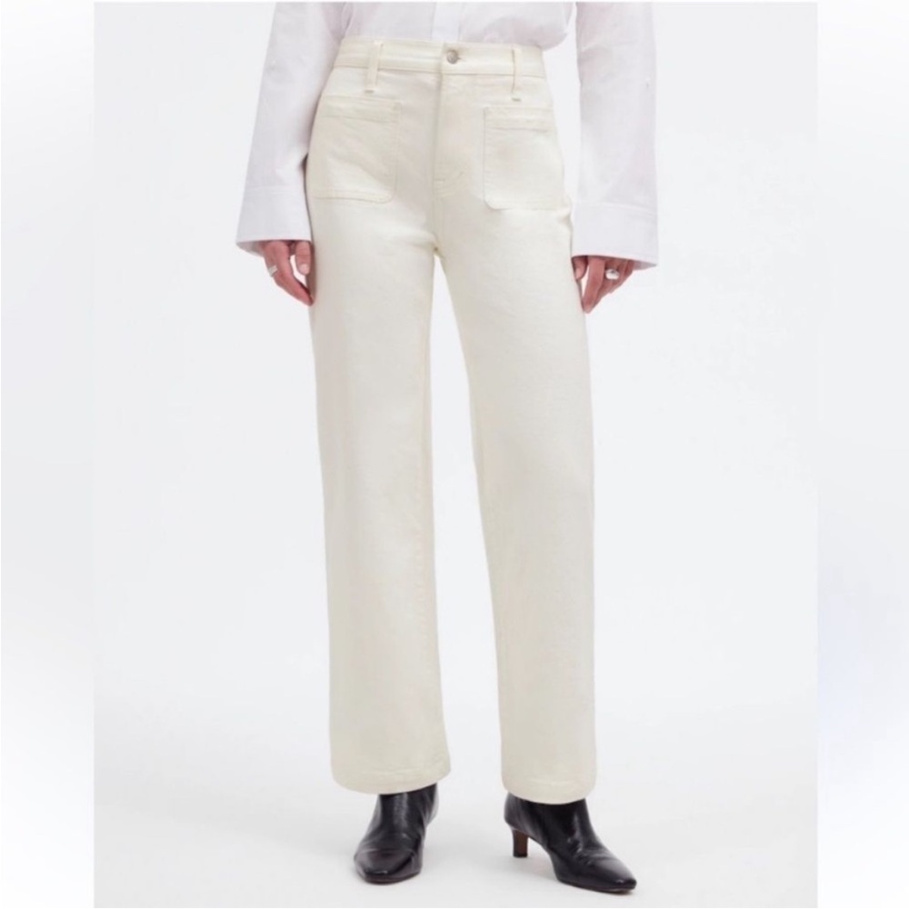 Madewell Perfect Vintage Jeans 32 White